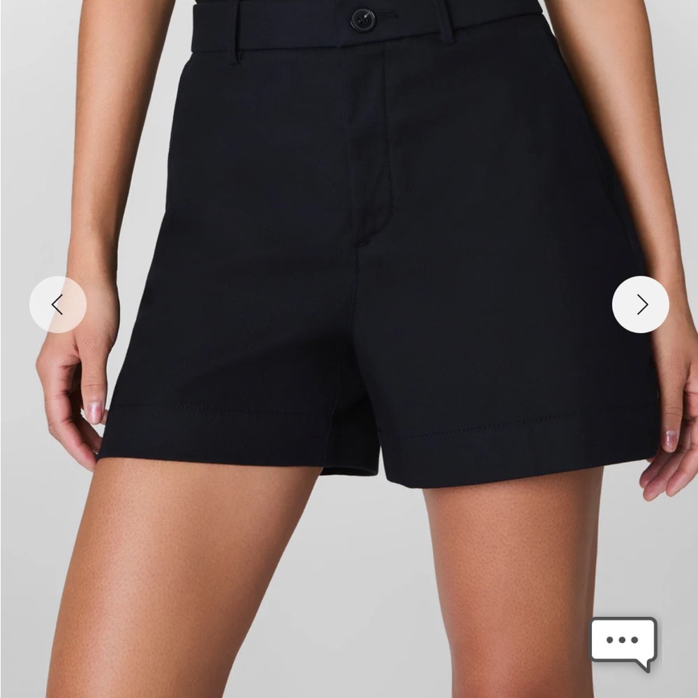 SPANX High Waist Black Women's Shorts
